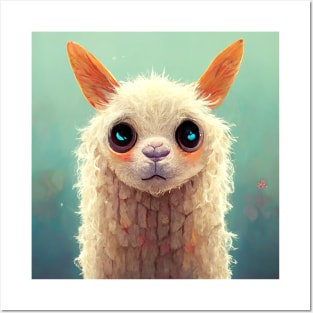 Why so sad Little Llama? Posters and Art